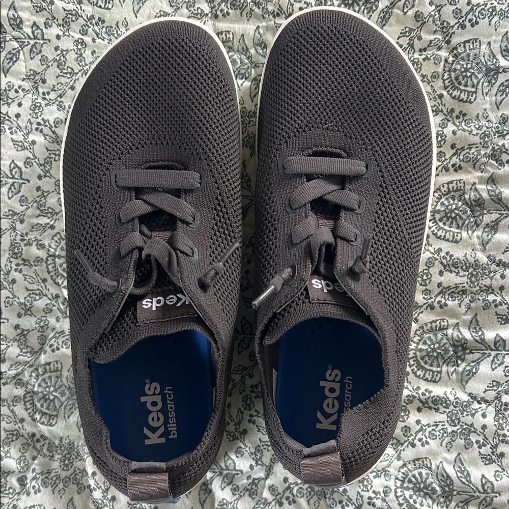 Keds Charcoal Knit Sneakers